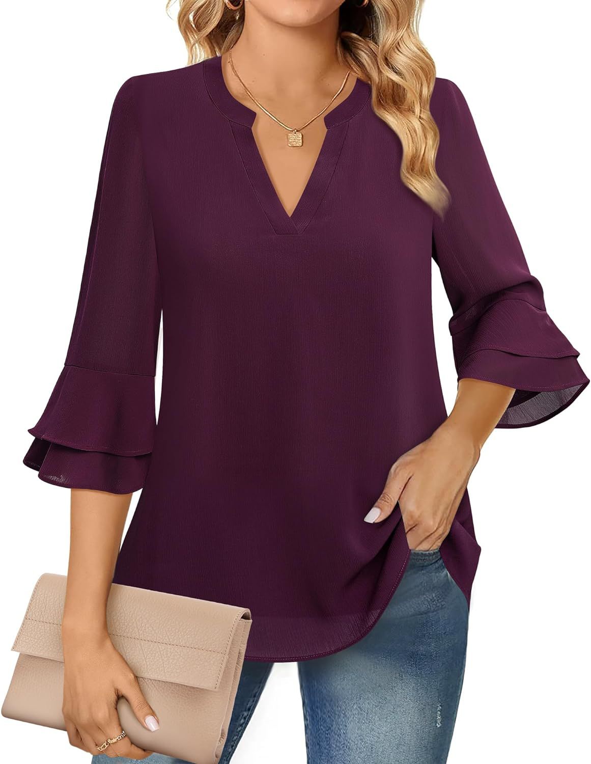 womens chiffon top