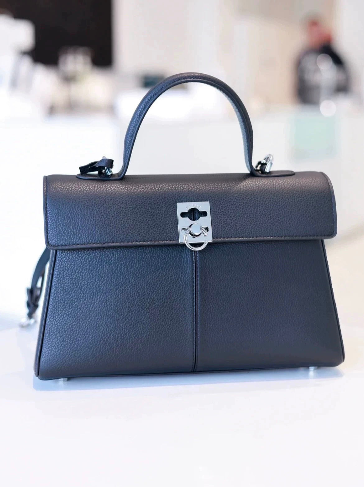 Genuine Leather Shoulder Crossbody Handbag